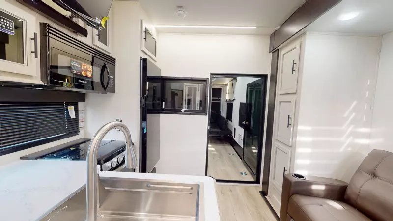 Vengeance Rogue Armored Travel Trailers Main Room